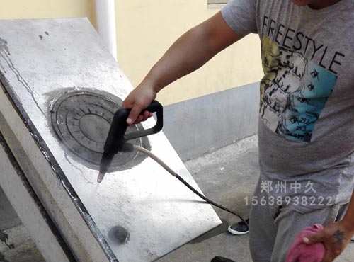 江蘇南京客戶(hù)考察電加熱蒸汽清洗機(jī)
